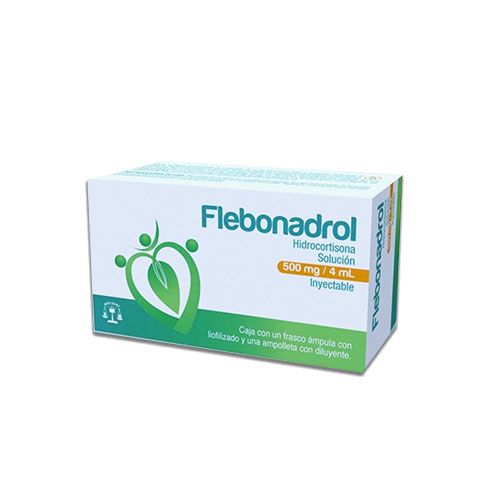 FLEBONADROL 500MG/4ML SOL