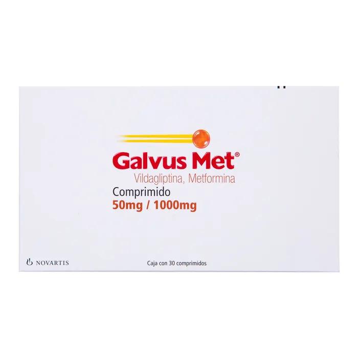 GALVUS MET 50MG/1000MG COMP 30