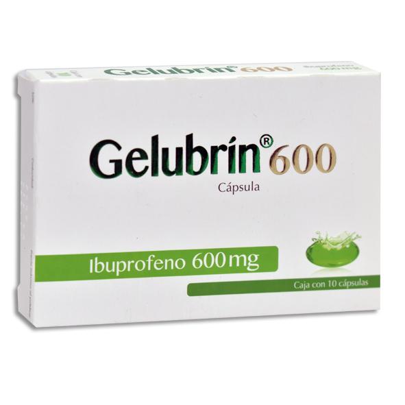 GELUBRIN 10 CAP 600MG  PROGELA