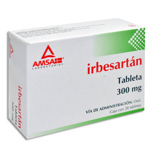 IRBESARTAN 28 TAB 300MG  AMSA