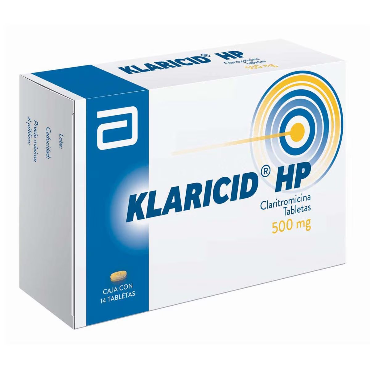 KLARICID-HP 500 MG 14 TAB