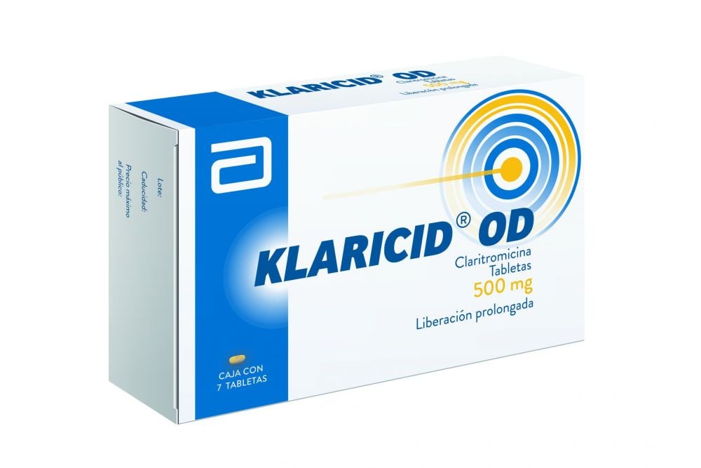 KLARICID-OD 500 MG 7 TAB