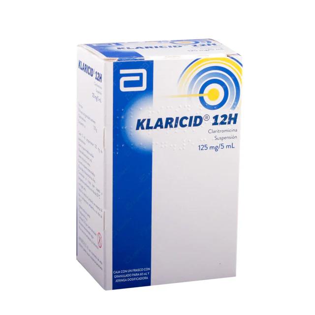 KLARICID PED 125 MG 60 ML