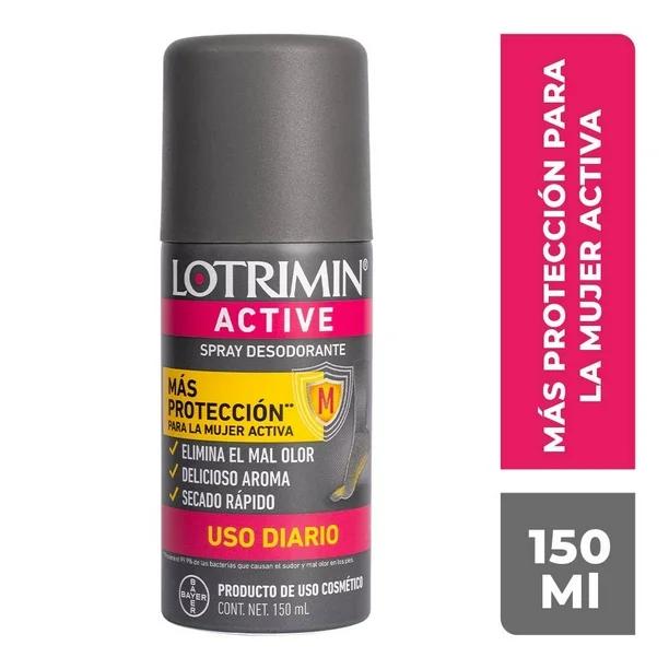 LOTRIMIN ACTIVE MUJER SPRAY 150ML