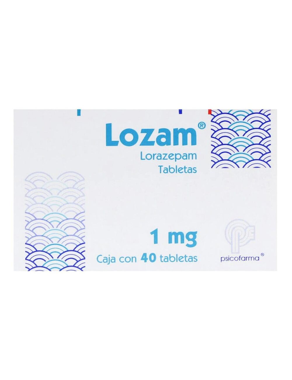 LOZAM 1MG (C) TAB 40
