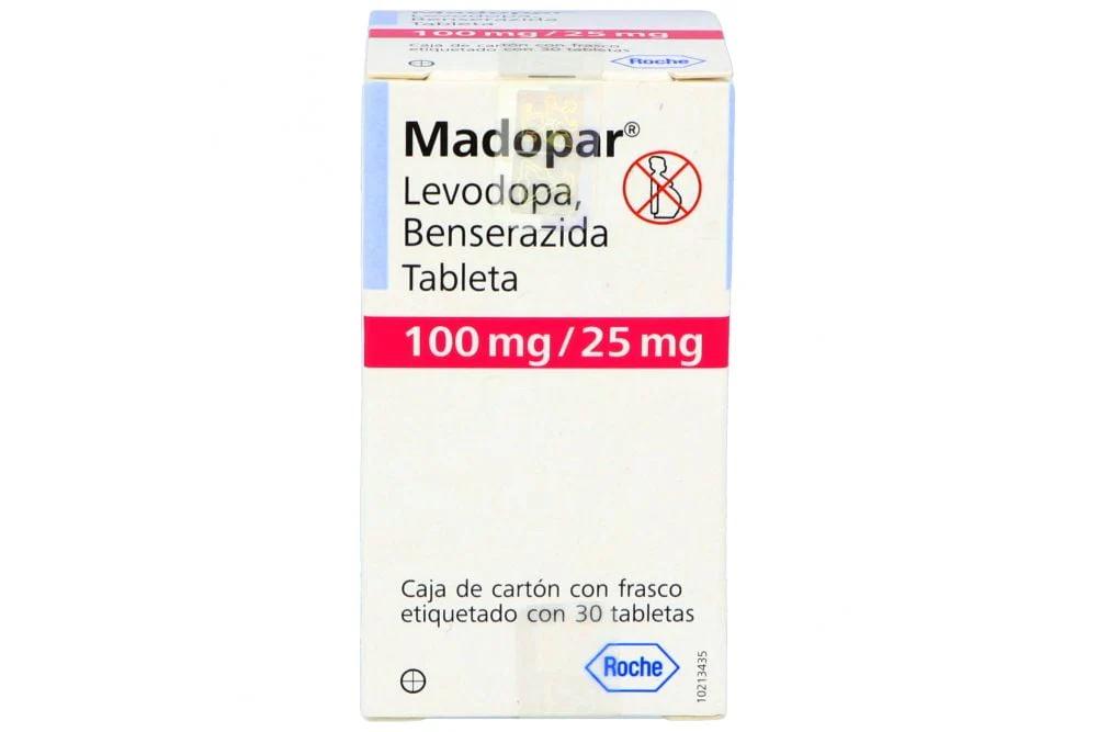 MADOPAR 30 TAB 100/25MG
