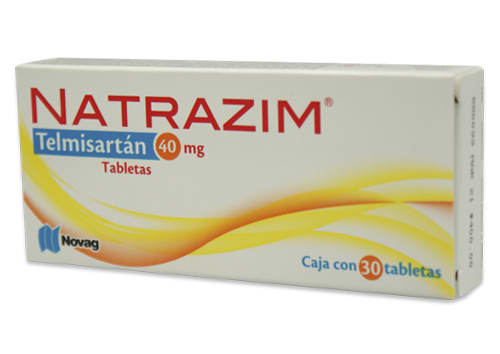 NATRAZIM 30 TAB 40MG  TELMISARTAN