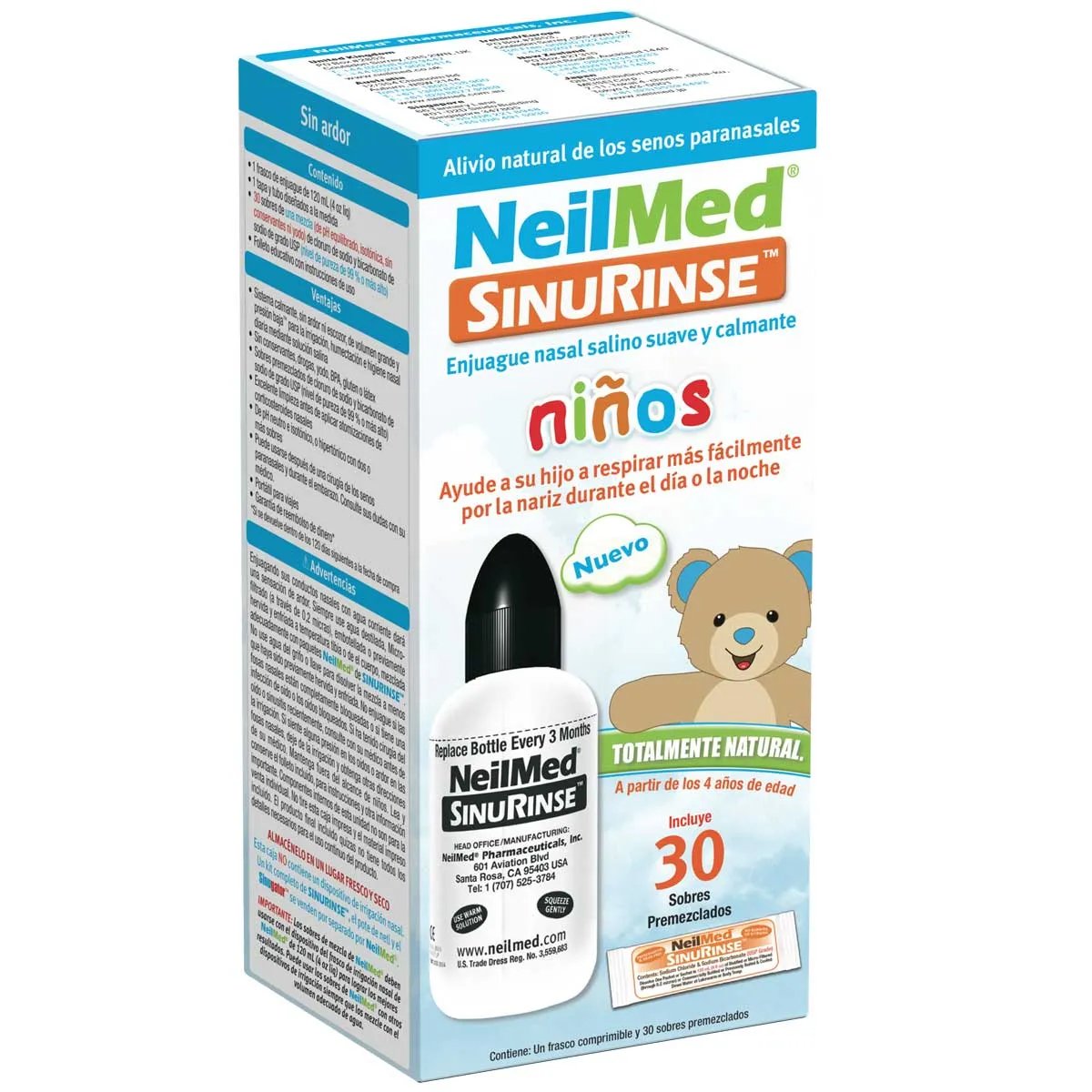 NEILMED SINUS RINSE KIDS 60 SOB