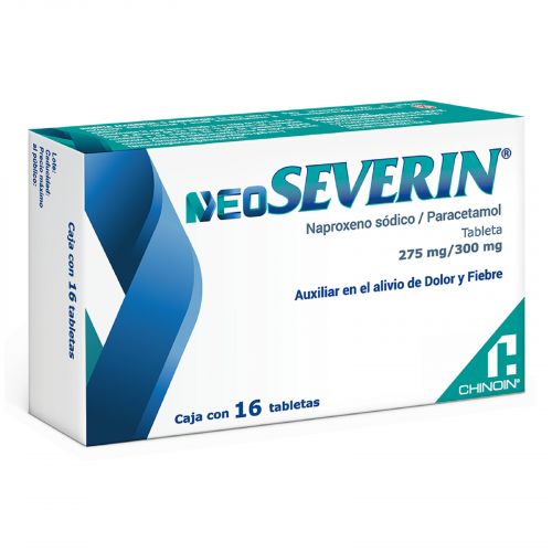 NEOSEVERIN 16 TAB 275/300MG