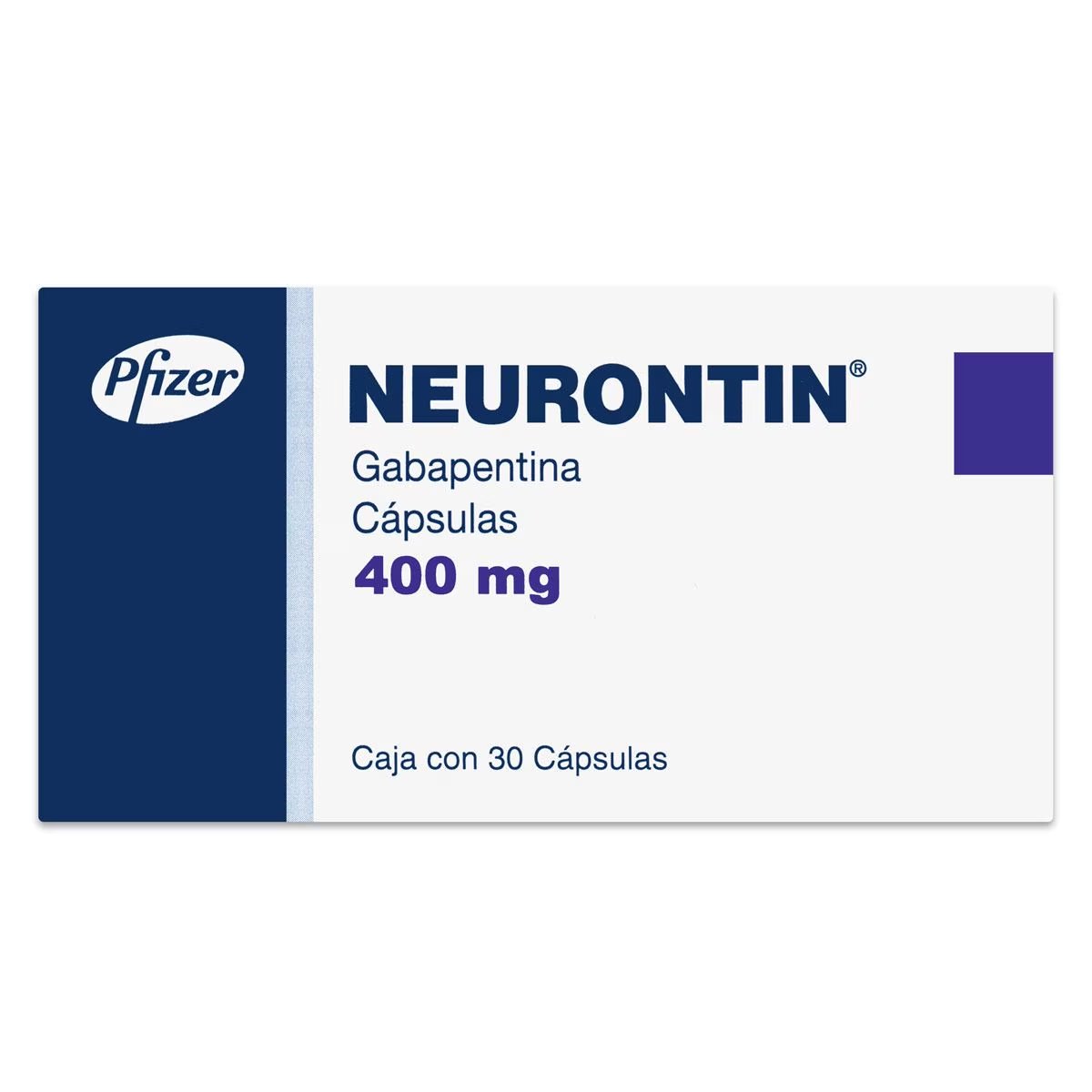 NEURONTIN 400 MG 30 CAPS