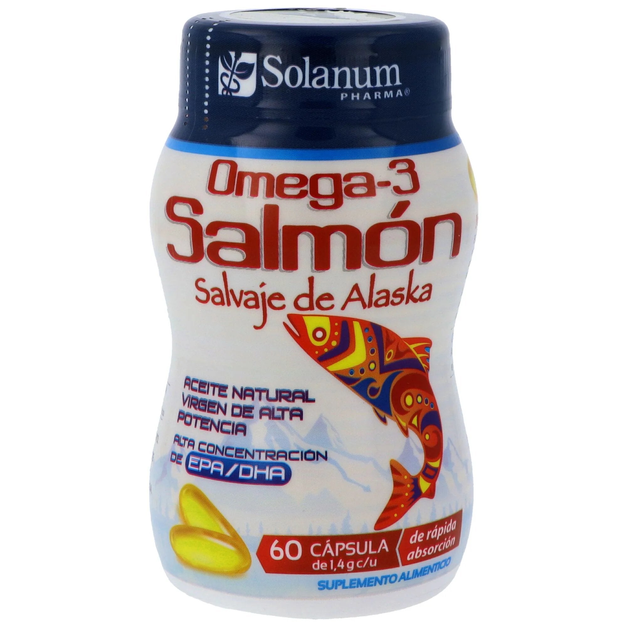 OMEGA 3 SALMON SALVAJE ALASK 60 CAPS