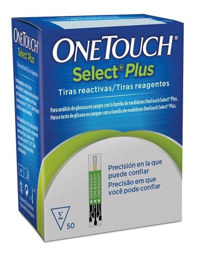 ONE TOUCH SELEC PLUS 50 TIRAS REACT