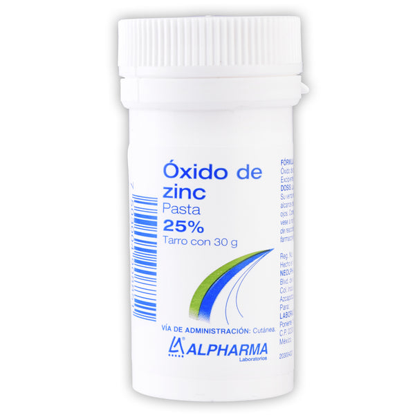 OXIDO DE ZINC CRA 30G  ALPHARMA