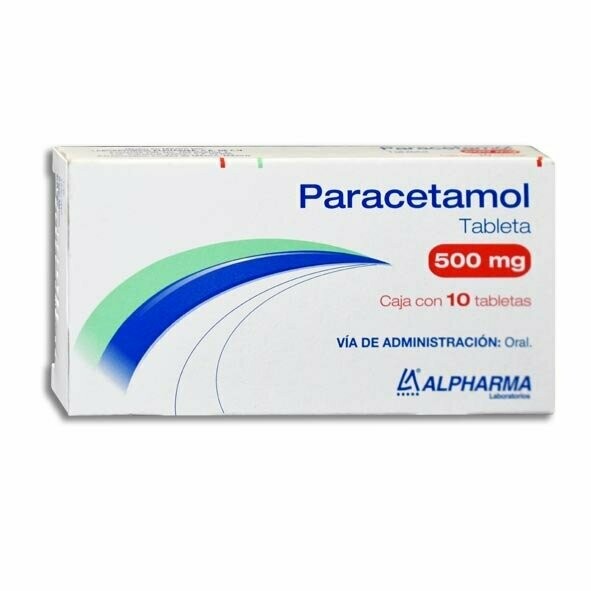 PARACETAMOL 10 TAB 500MG  ALPHARMA