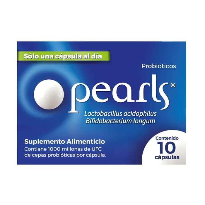 PEARLS PROBIOTIC SUP ALIM 10 CAPS