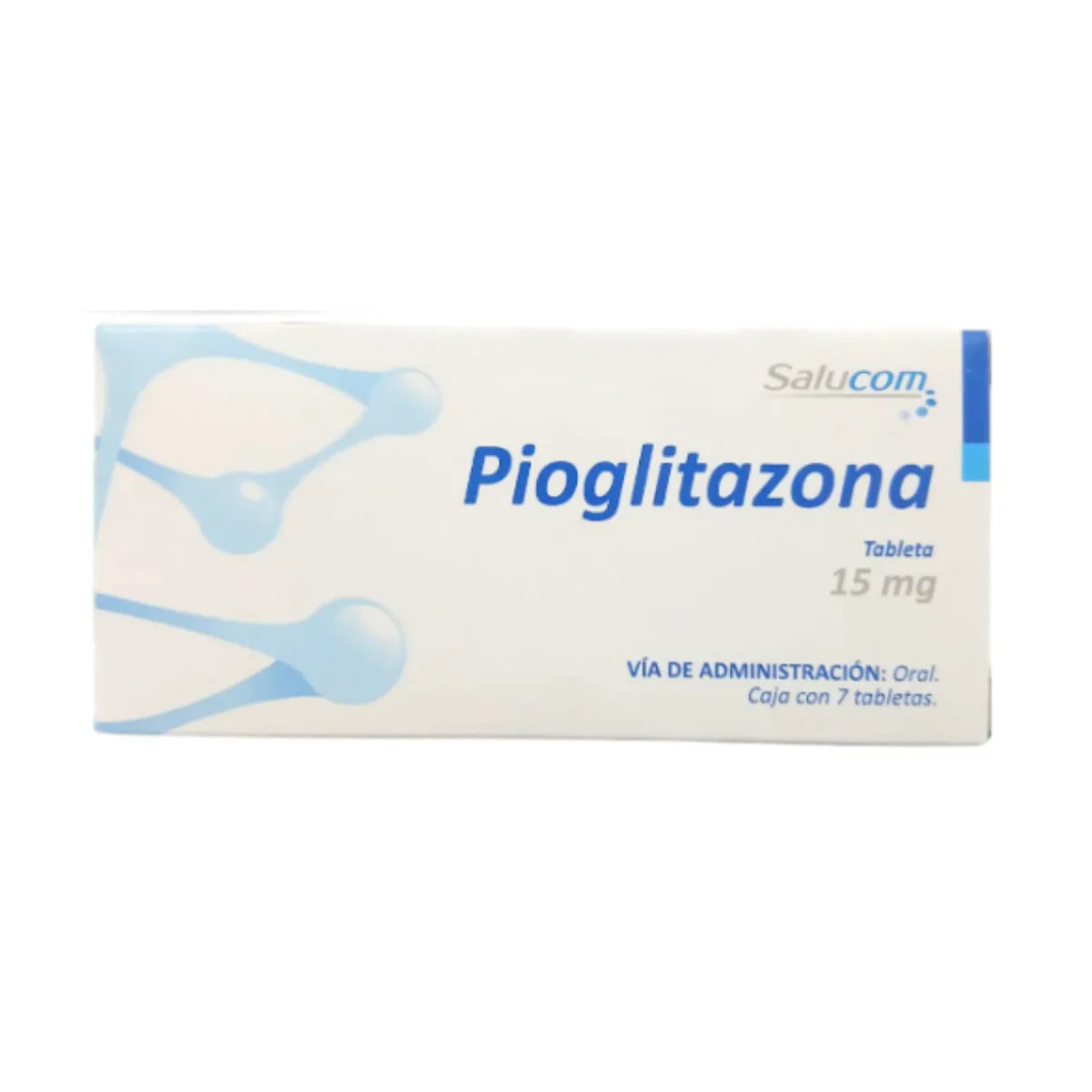 SM PIOGLITAZONA 15MG C/7TAB