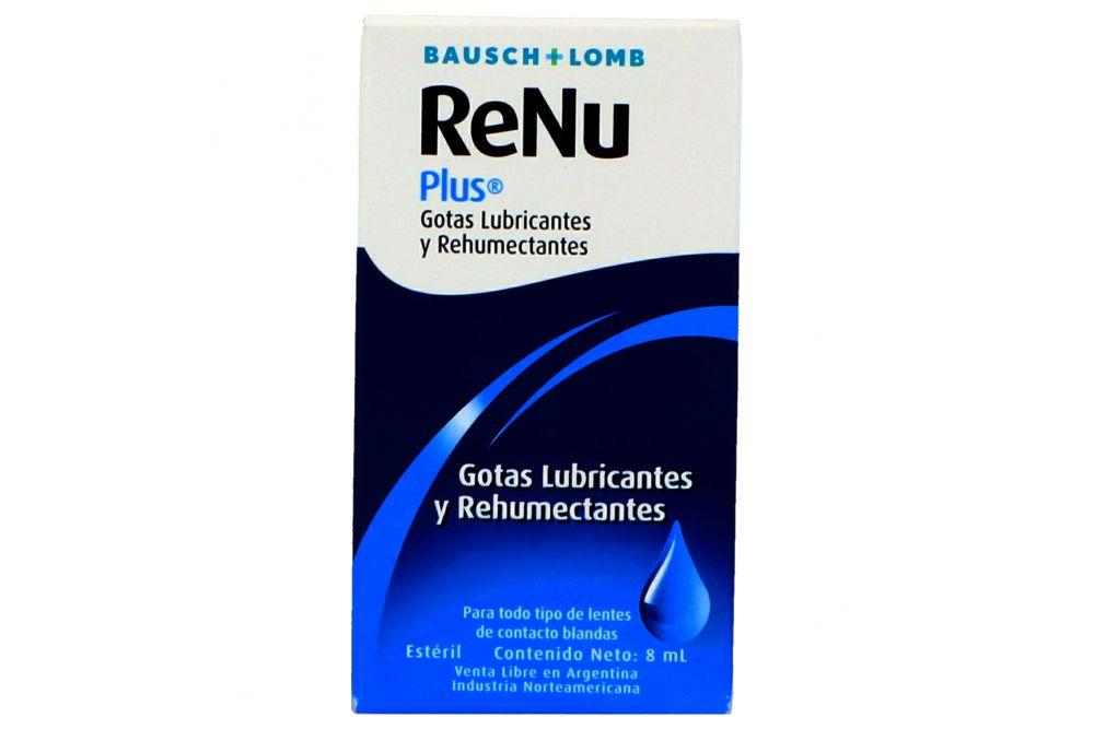 RENU PLUS LUB-REHUME 8ML GTS