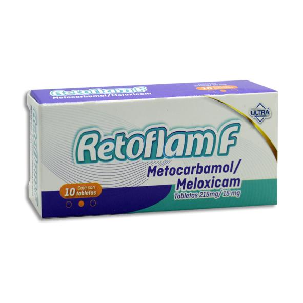 RETOFLAM-F 10 TAB 215/15 MG