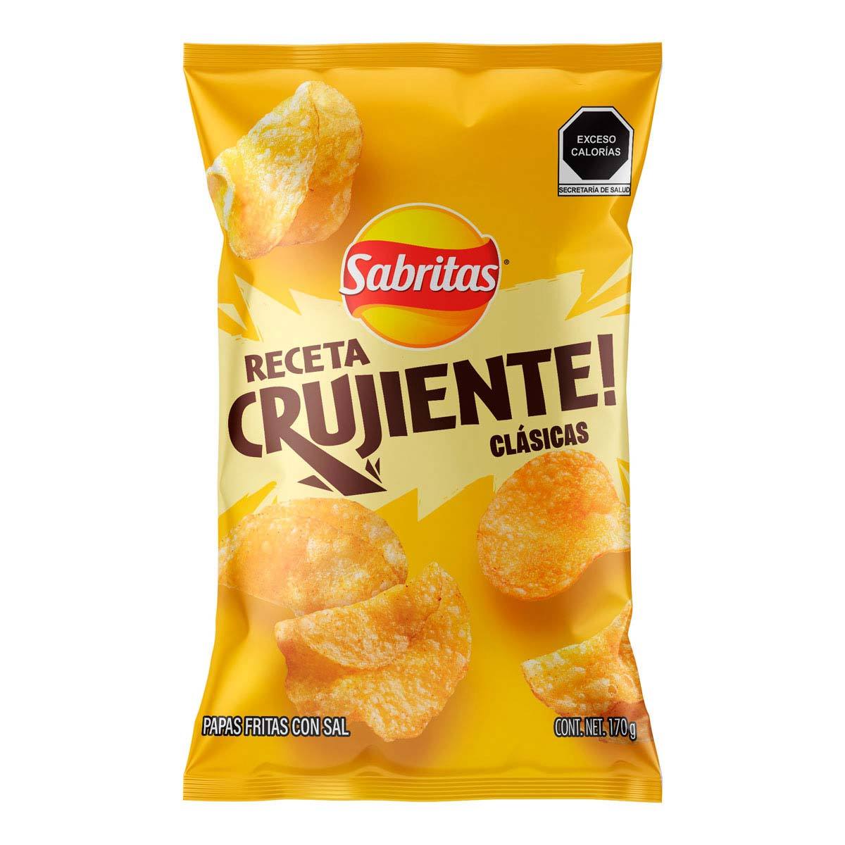 SABRITAS RECETA CRUJIENTE SAL 57GR