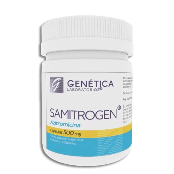 SAMITROGEN 6 CAPS 500 MG