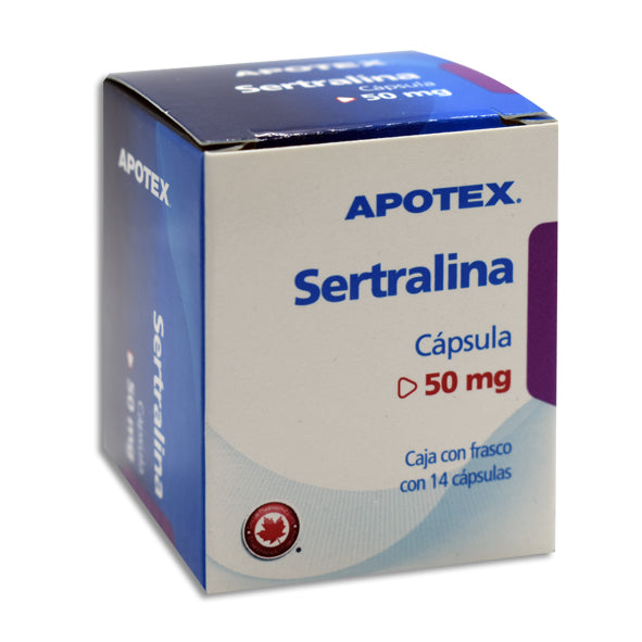 SERTRALINA 14 CAP 50MG   APOTEX