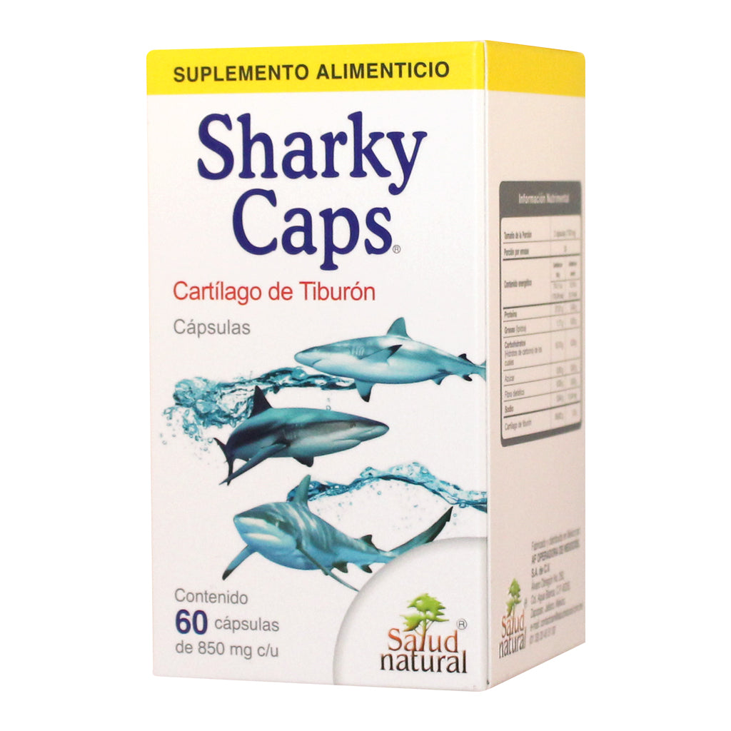 SHARKY CAPS 60 CAP 850MG  SALUD NATURAL