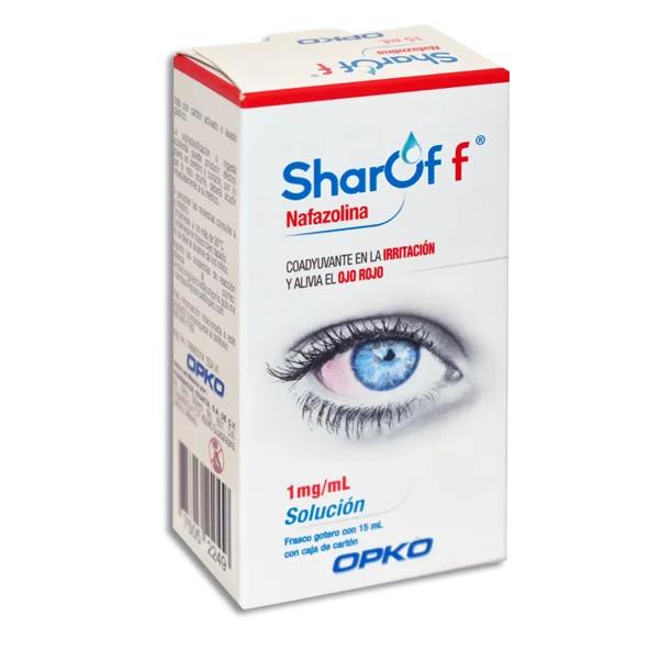 SHAROF F NAFAZOLINA 1 SOL 1MG/15 ML