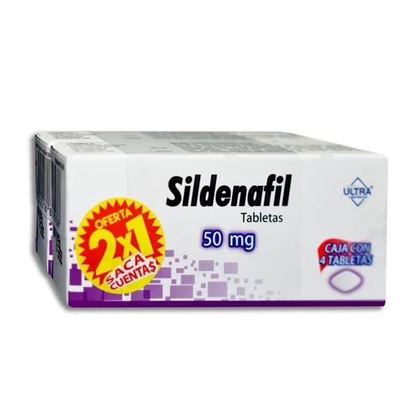SILDENAFIL 2X1 4 TAB 50 MG