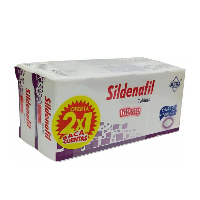 SILDENAFIL 2X1 8 TAB 100 MG