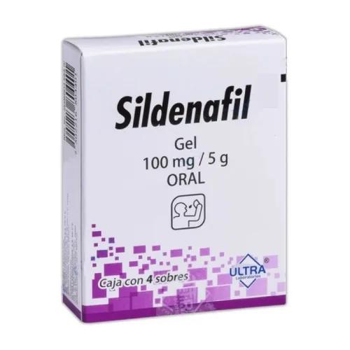 SILDENAFIL GEL  4 SOBRES 100MG/5G