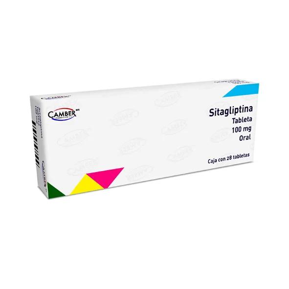 SITAGLIPTINA 28 TABS 100MG