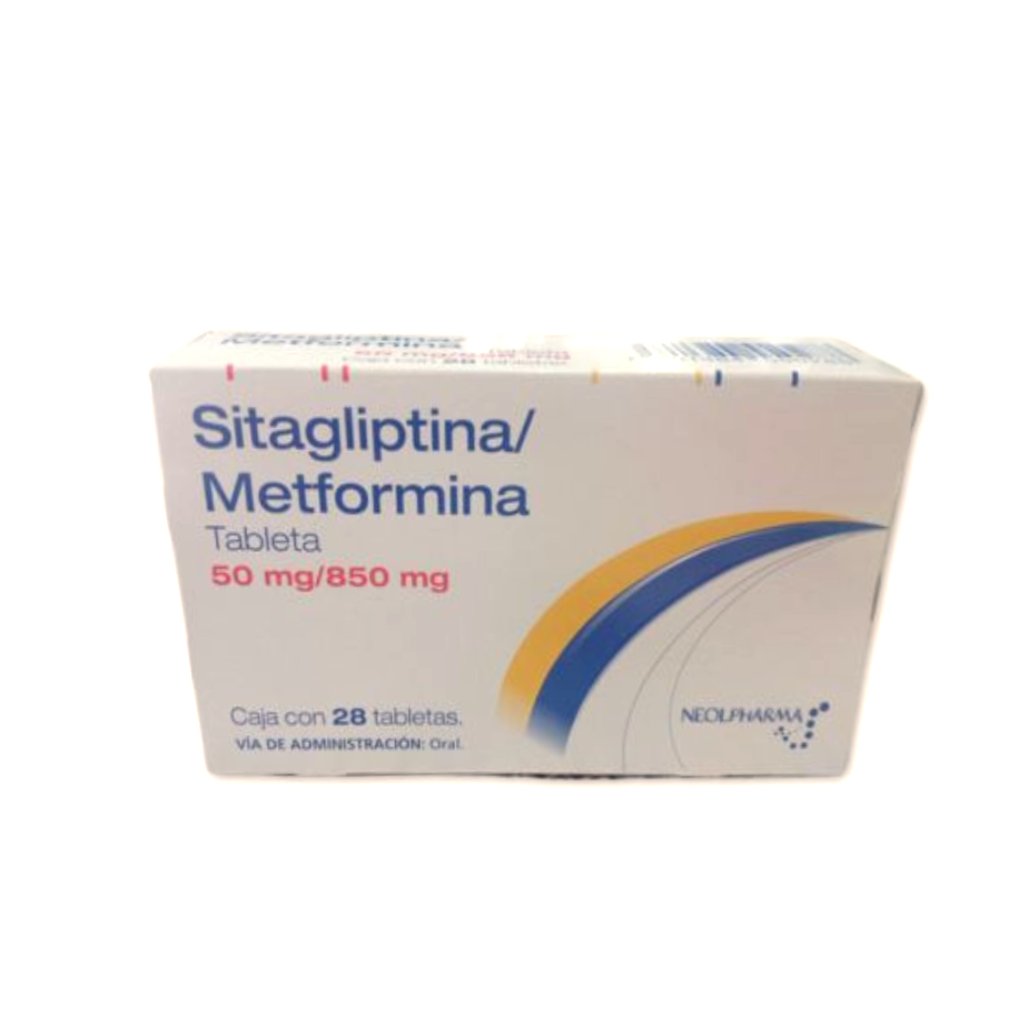 SITAGLIPTINA METFORMINA 28 TAB 50/850MG
