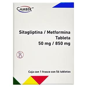 SITAGL / METFO 50/850MG 56 TAB  CAMBER