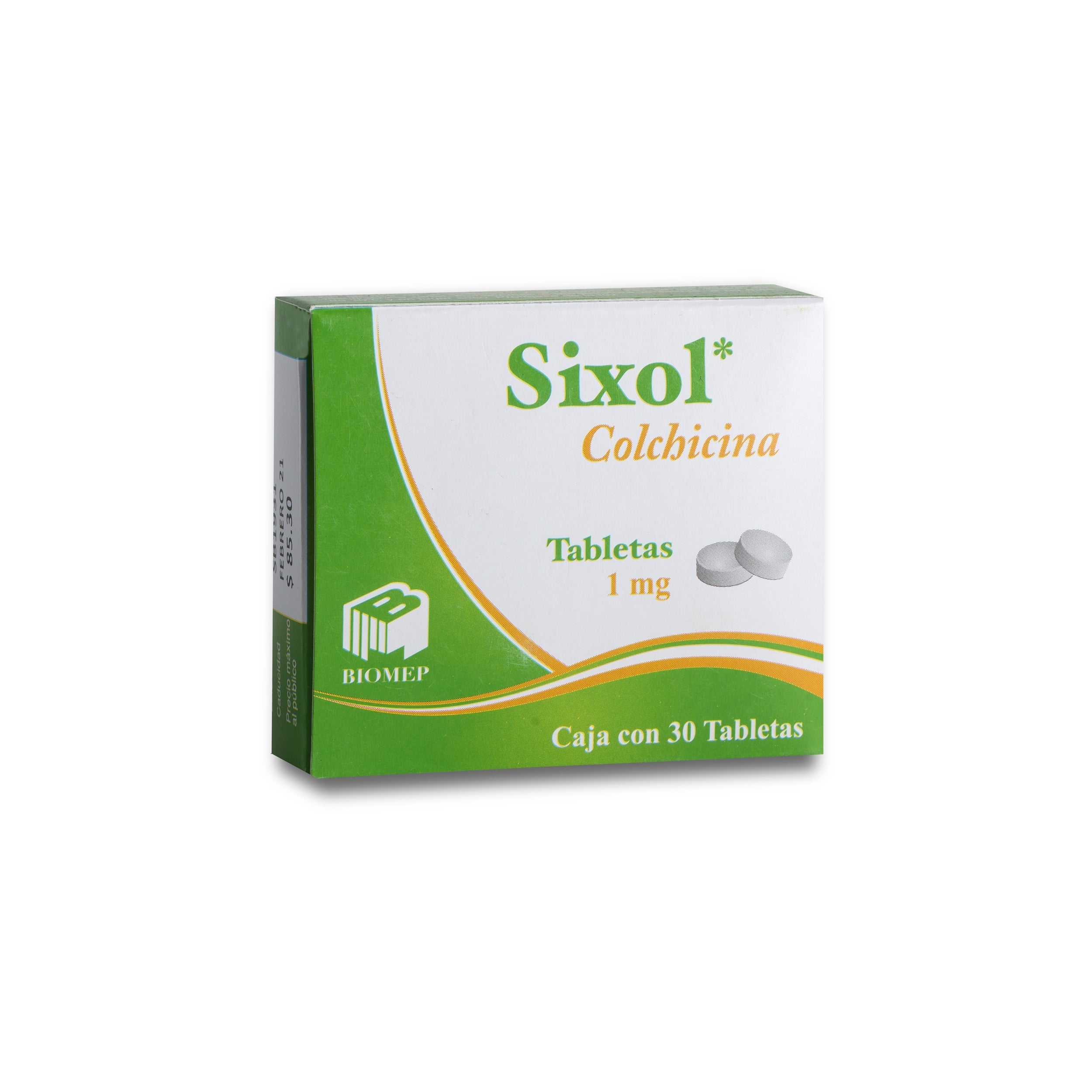 SIXOL 30 TAB 1 MG