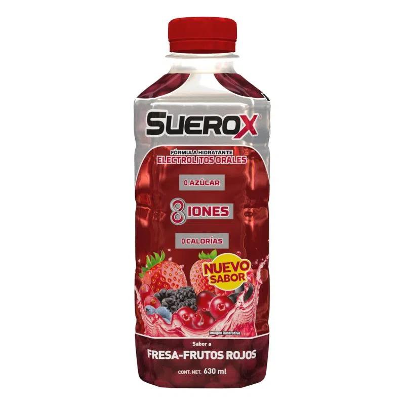 SUEROX 8IONES FRUTOS ROJOS 630 ML