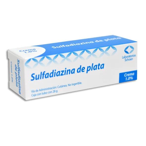SULFADIAZINA DE PLATA 1 CMA 1% 28 G
