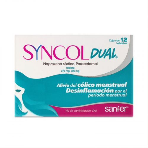 SYNCOL DUAL 12 TAB 275/300MG