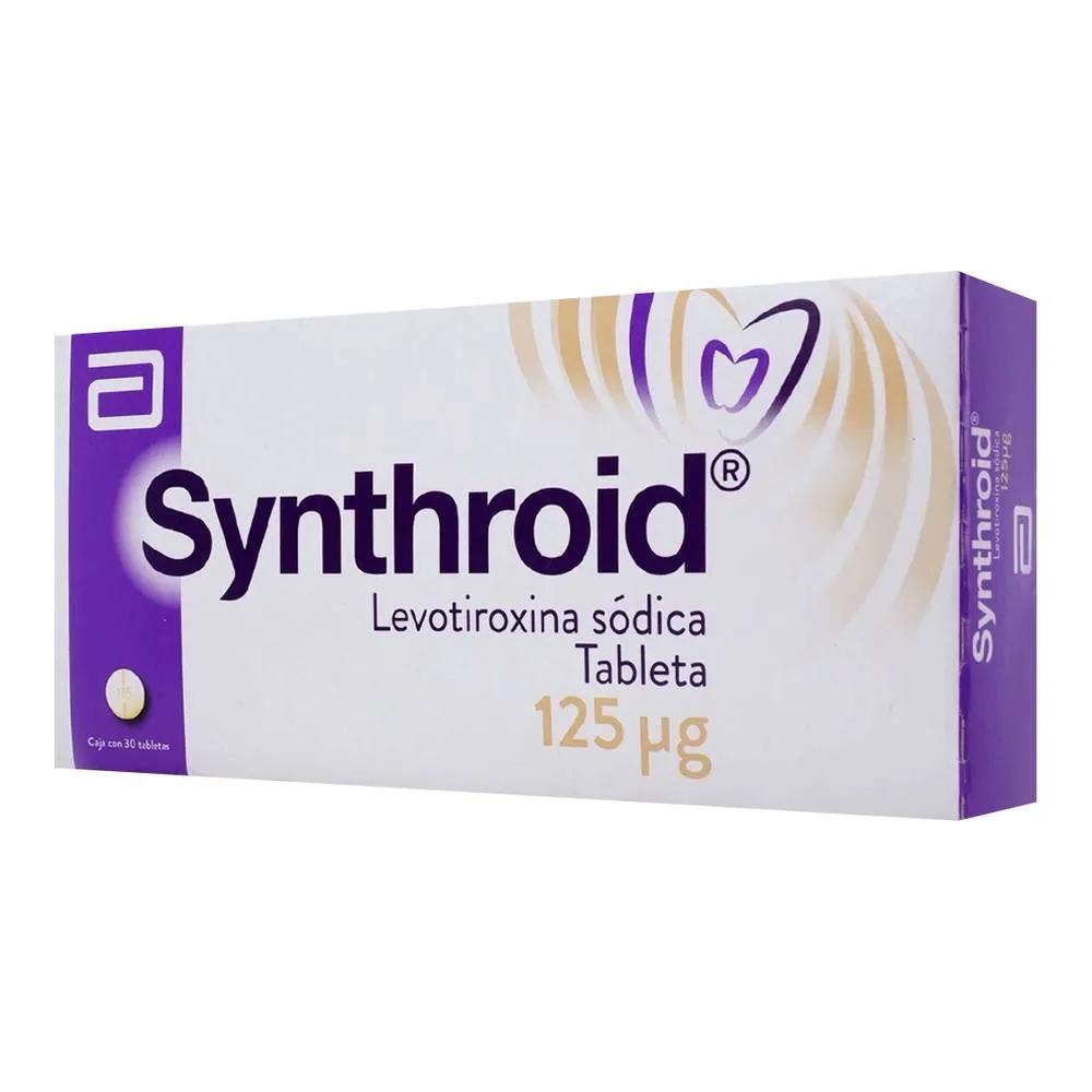 SYNTHROID 125 MCG 30 TAB