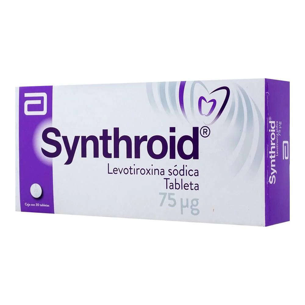 SYNTHROID 75 MCG 30 TAB
