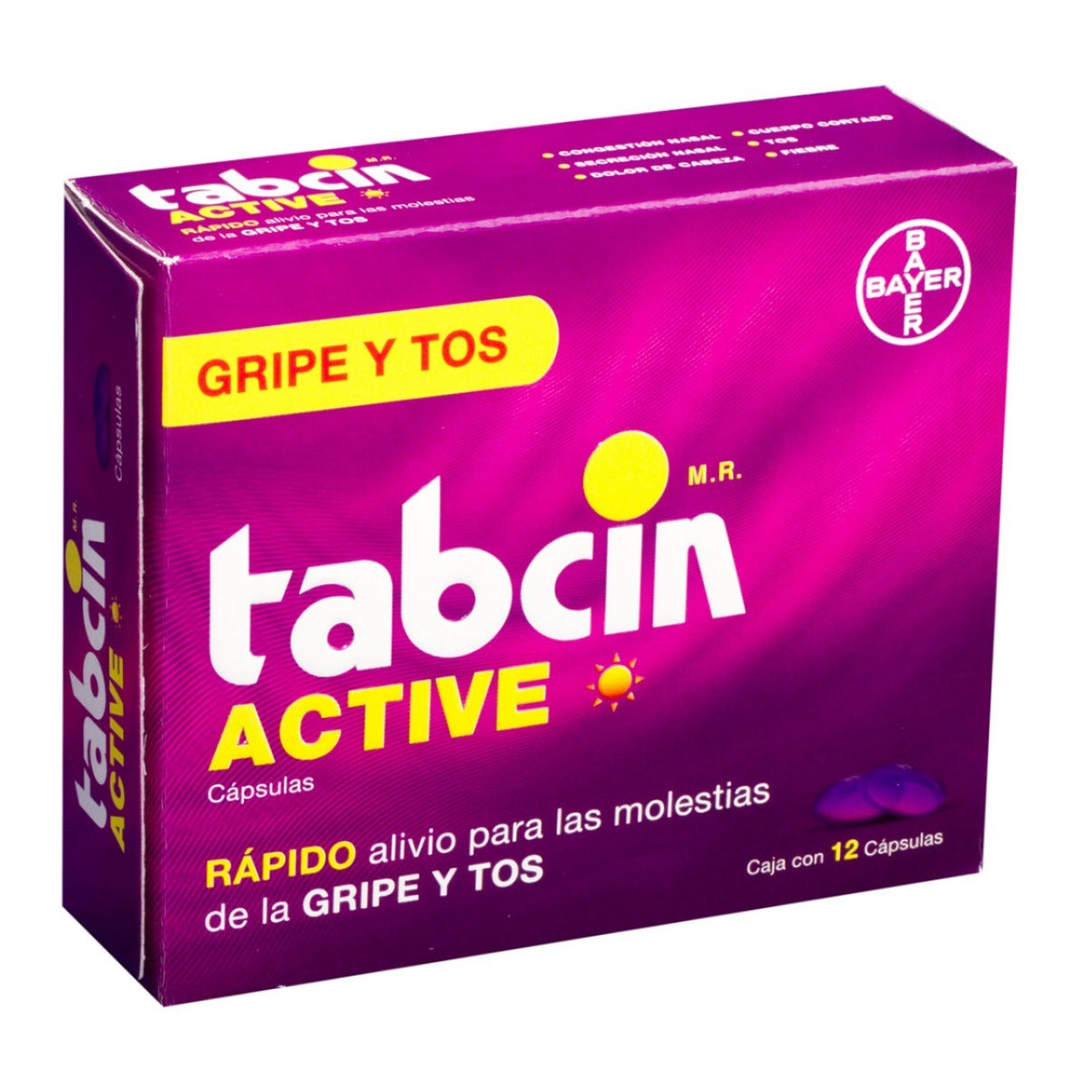 TABCIN ACTIVE 12 CAPS