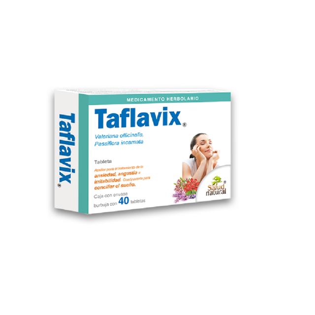 TAFLAVIX (VALERIANA) 40 TAB 100MG/60 MG