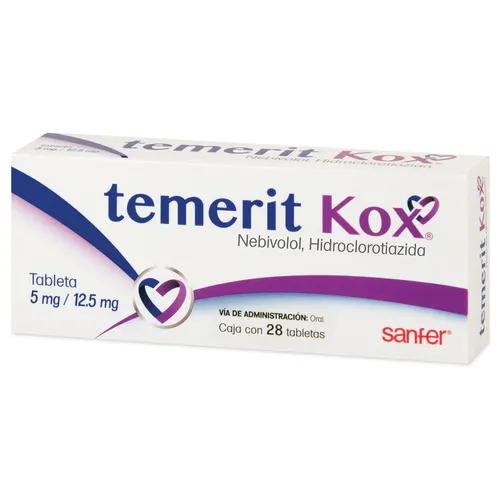 TEMERIT KOX 5 MG/12.5MG  28 TAB
