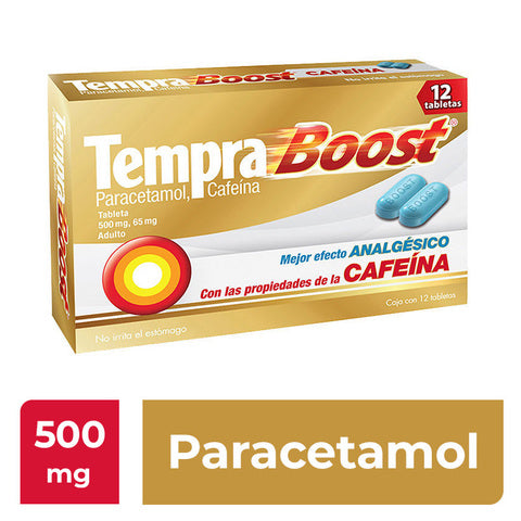 TEMPRA BOOST 12 TAB 500/65MG