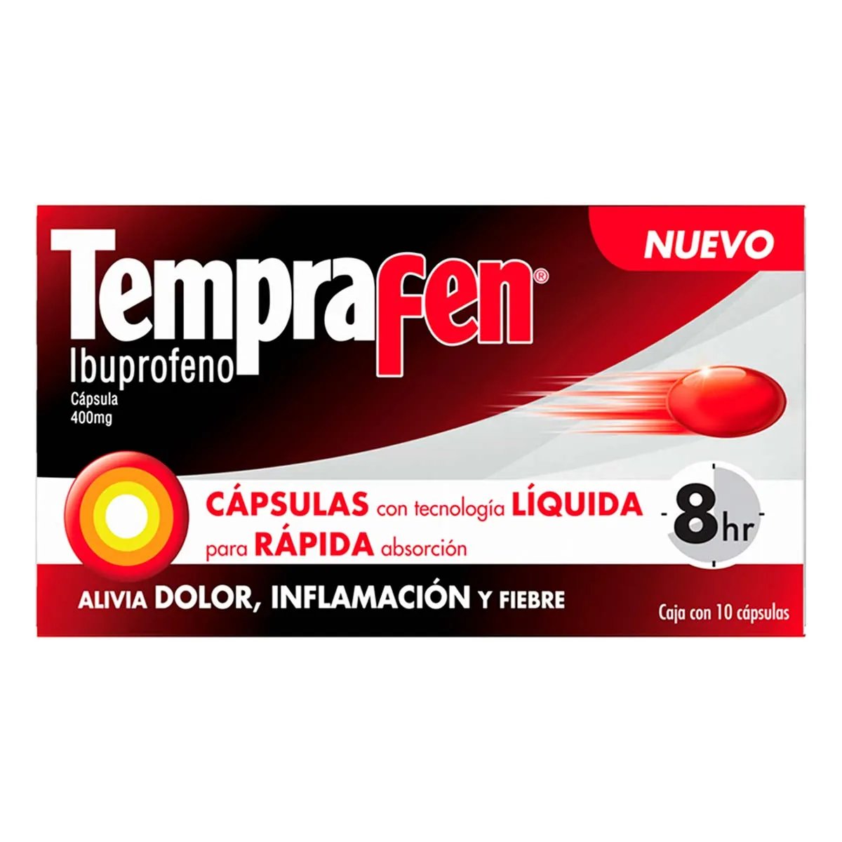 TEMPRA FEN 10 TAB 400MG