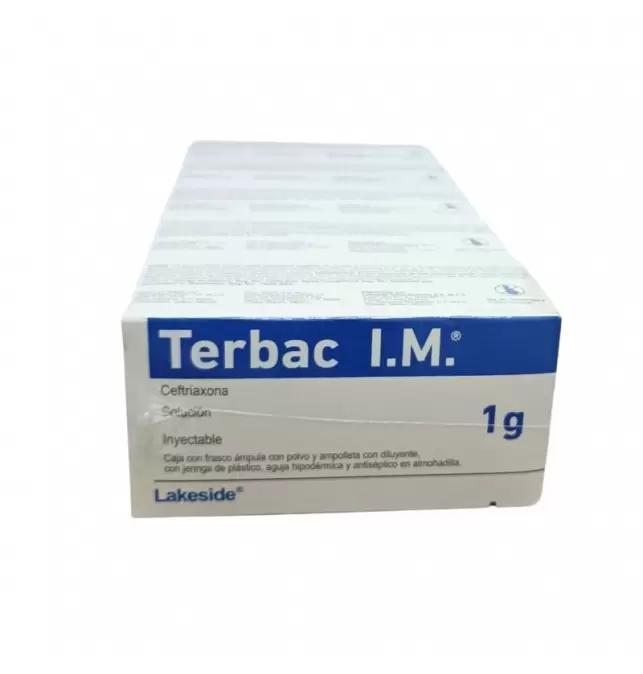 TERBAC IM 1 G SOL INY FA 5 PACK