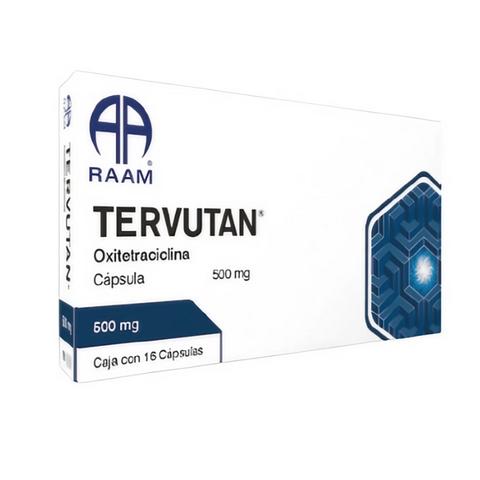 TERVUTAN 16 CAPS 500 MG