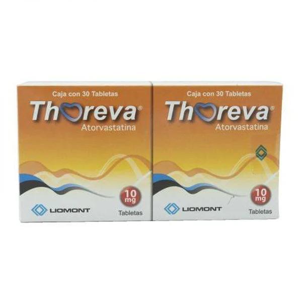 THOREVA 10 MG 60 TAB