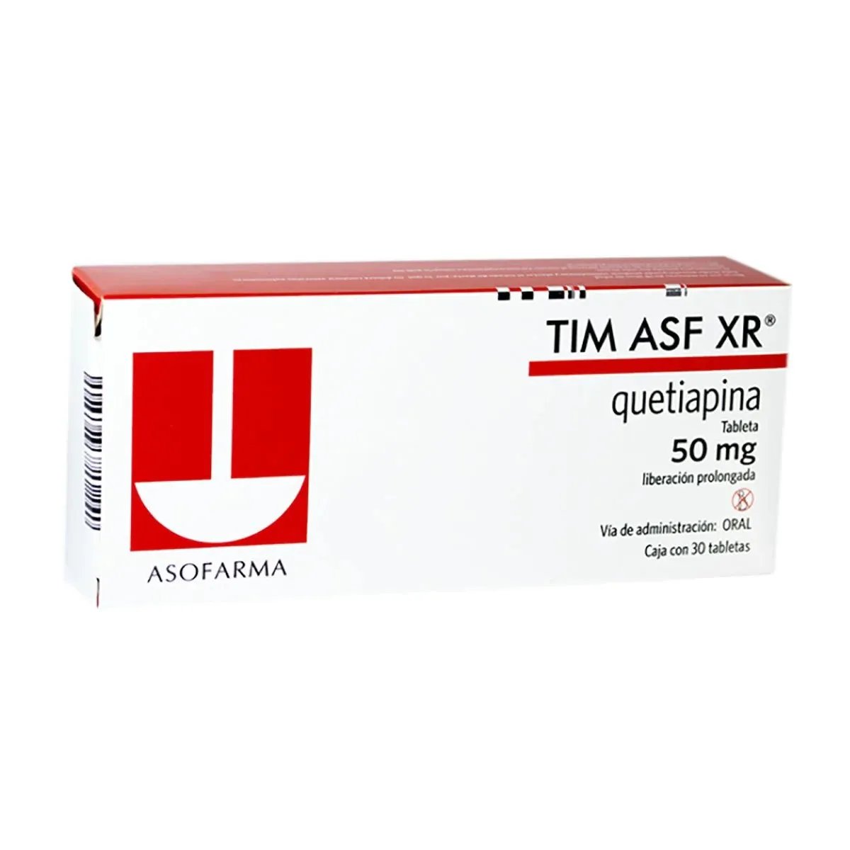 TIM ASF XR 50 MG 30 TAB