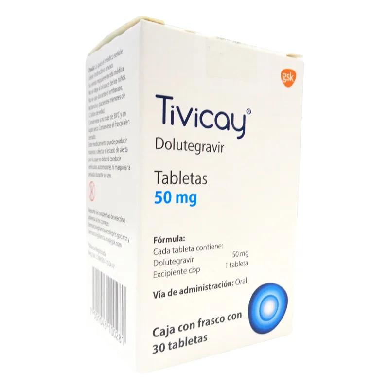 TIVICAY 50 MG FCO 30 TAB