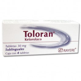 TOLORAN SUBLINGUAL 4 TAB 30 MG